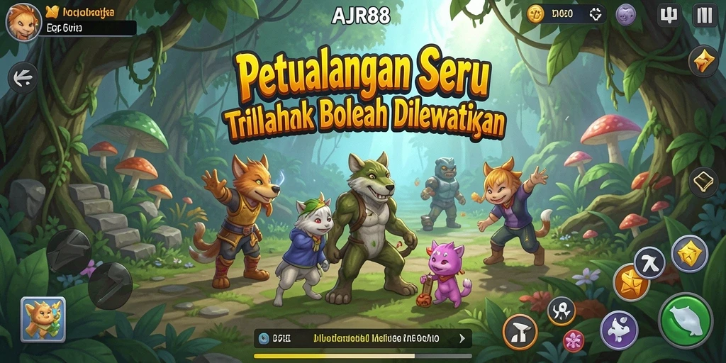 Screenshot gameplay AJR88 menampilkan petualangan mendebarkan dan grafis memukau.