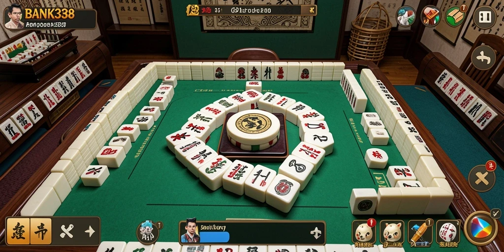 Tampilan gameplay seru menciptakan pengalaman Mahjong yang mendebarkan.