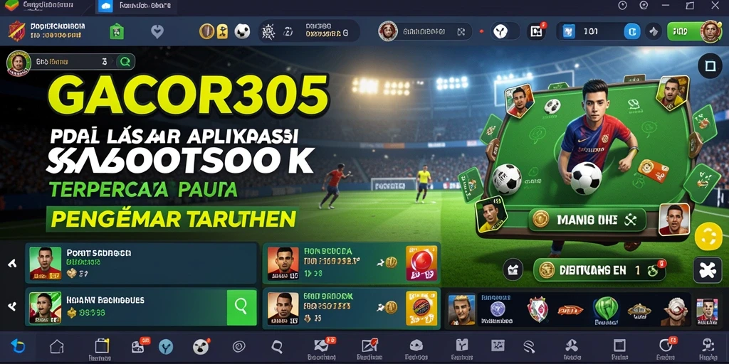 Tampilan gameplay GACOR305 yang memukau dan interaktif.