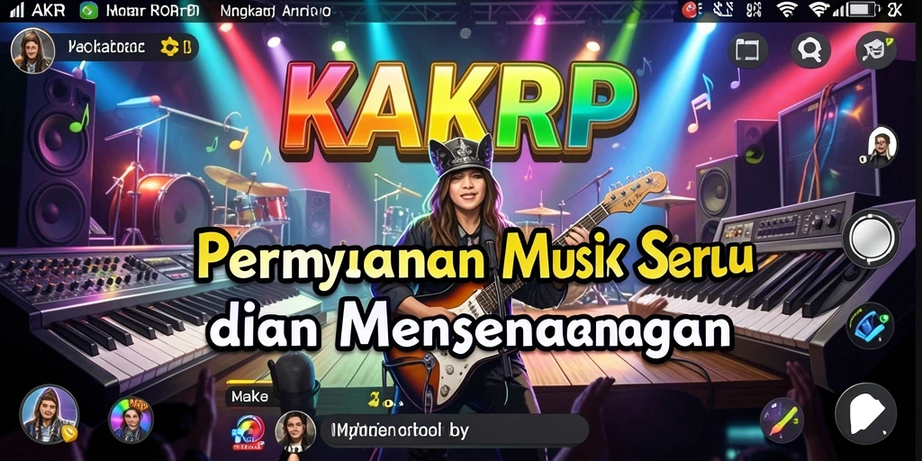 Tampilan menakjubkan dari gameplay KAKRP yang menghentak.