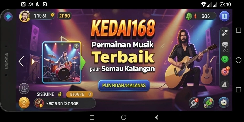 Tampilan gameplay KEDAI168 yang menarik dan interaktif.
