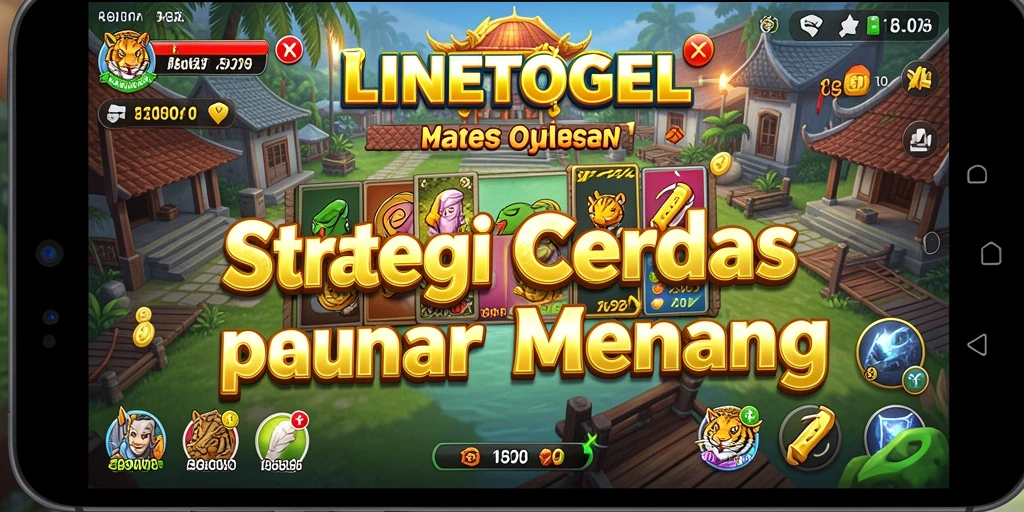 Screenshot gameplay LINETOGEL memperlihatkan strategi cerdas dalam bertarung.
