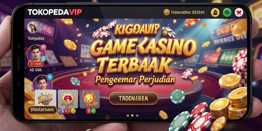 Tampilan gameplay menarik dari TOKOPEDIAVIP yang memukau.